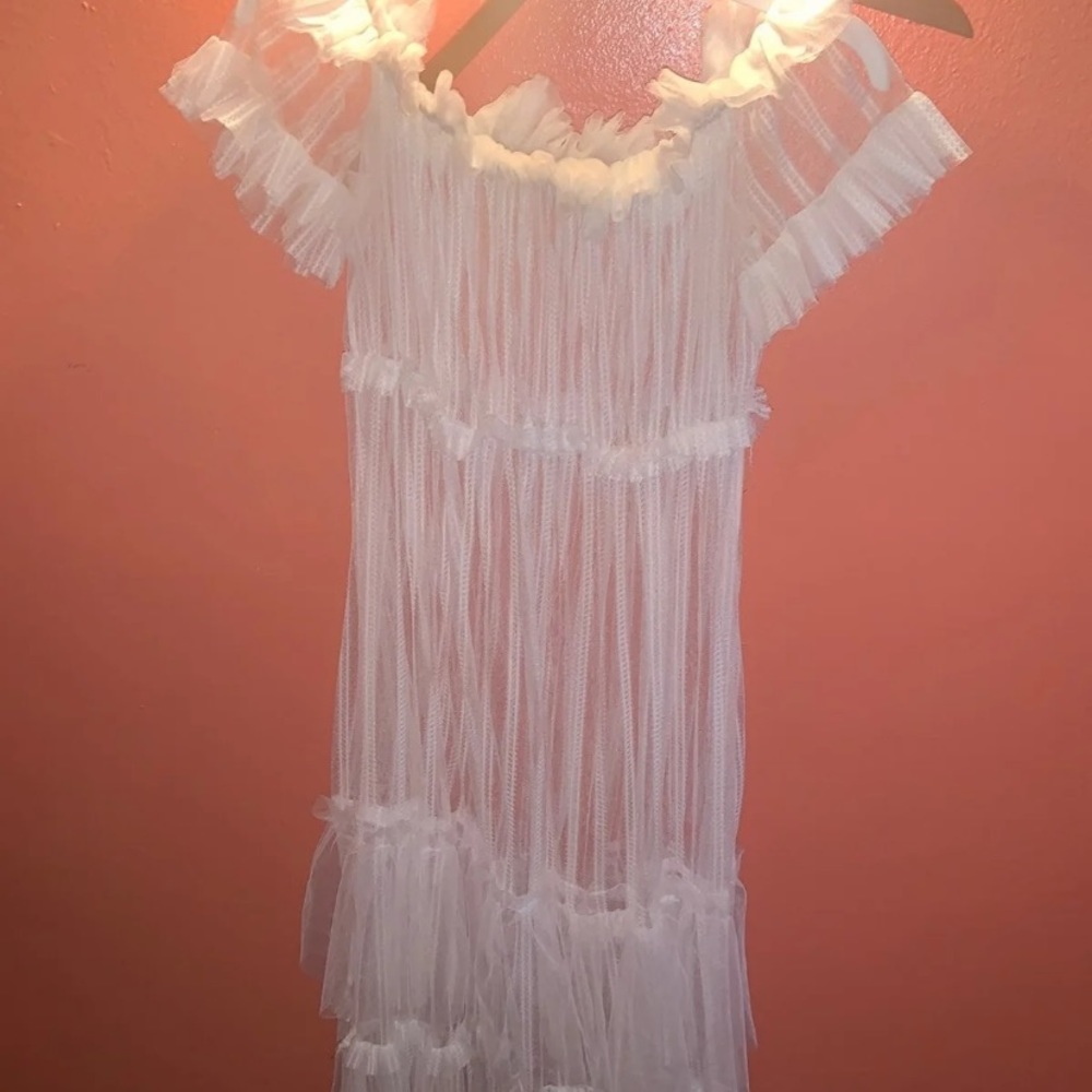 Beautiful white coverup